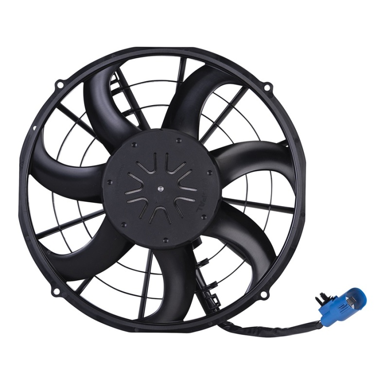 SPAL 500W 14in Drop-In Brushless Fan w/Jumper Harness - Image 2