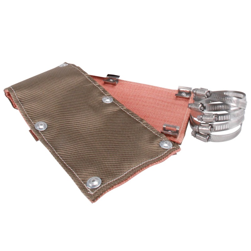 DEI Pipe Shield w/Stainless Steel Clamps - 6in x 24in - Titanium - Image 5
