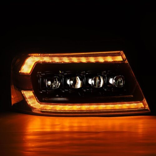 AlphaRex 04-08 Ford F-150 (No 2004 Heritage) NOVA-Series LED Proj HL Chrome w/Actv Light / Seq. Sig - Image 3