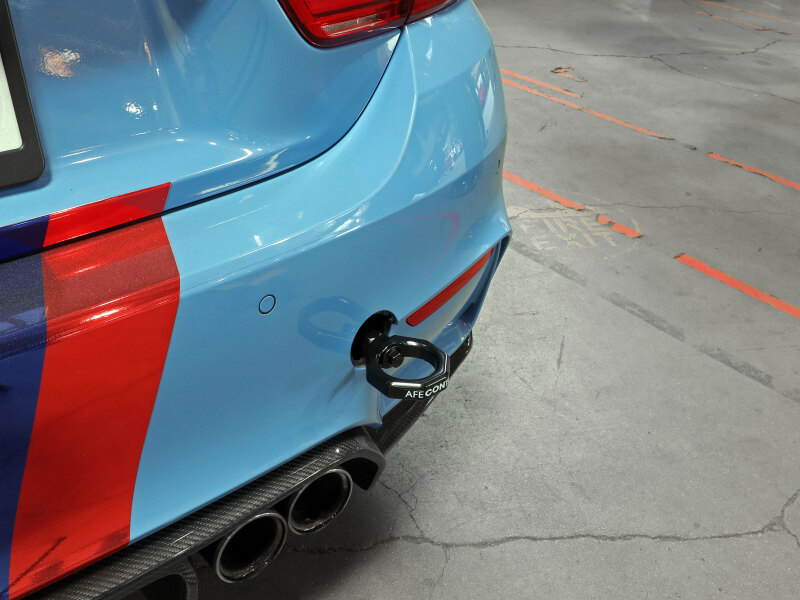 aFe Power Control Rear Tow Hook Black BMW F-Chassis 2/3/4/M - Image 7