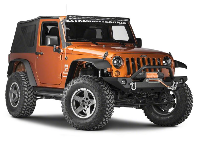 Raxiom for 2007-2018 Jeep Wrangler JK 50-In LED Light Bar Windshield Mount - Image 5