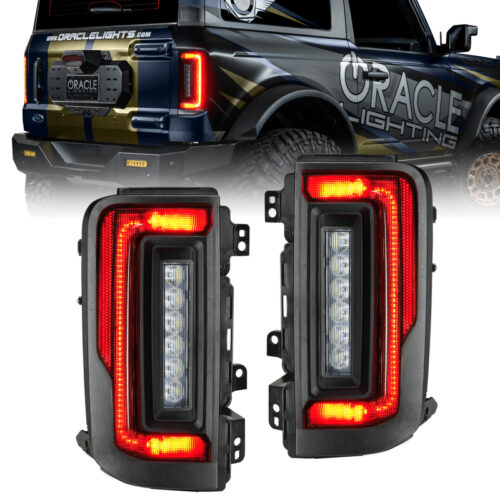 Oracle 21-23 Ford Bronco Flush Style LED Taillights - Tinted - Image 2