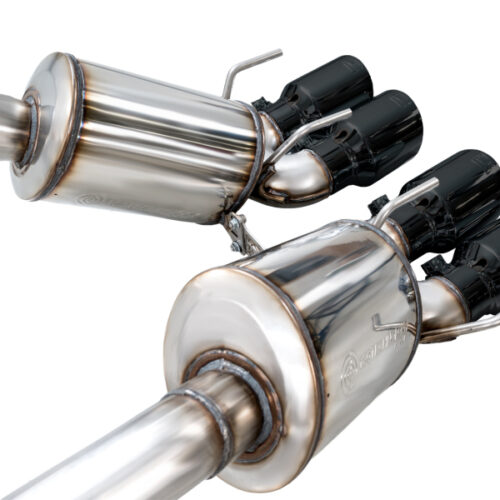AWE Tuning Touring Edition Axle-Back Exhaust w/ Diamond Black Tips for C6 Chevrolet Corvette Z06/ZR1 - Image 8