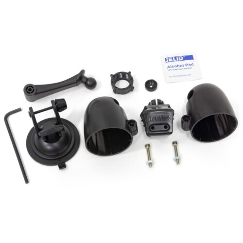 Alternative view of Banks Power Dual Gauge Pod Suction Mount For iDash 1.8 And 52mm Gauges