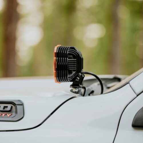 KC HiLiTES 2019+ RAM 2500/3500 A-Pillar/Ditch Light Mount - Factory HD Hood ONLY - Image 3