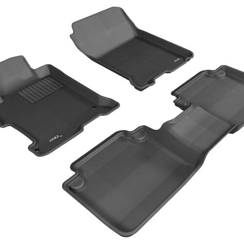 3D MAXpider 13-17 Honda Accord Sedan Kagu Black Full Set