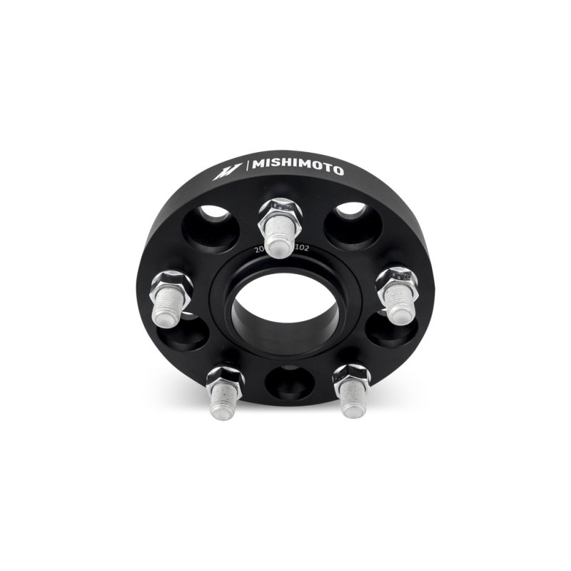 Mishimoto Wheel Spacers - 5x120 - 64.1 CB - M14 x1.5 - 25mm - BK - Image 2