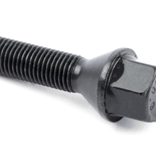 Dinan Lug Bolts - Cone Seat - M12x1.5 - 28mm - Black (Set of 10) - Image 3