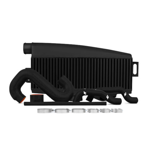 Mishimoto Intercooler Kit - Powder Coated Black & Black Hoses for Subaru 02-07 WRX/04-07 STi Top-Mount