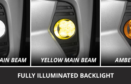 Alternative view of Diode Dynamics 19-22 Toyota RAV4 SS3 Add-On Fog Lamp Kit - Yellow Sport