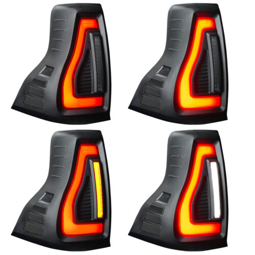 Oracle 10-23 Lexus GX460 and Toyota Prado Flush Lensless LED Tail Lights - Black Series - Image 8