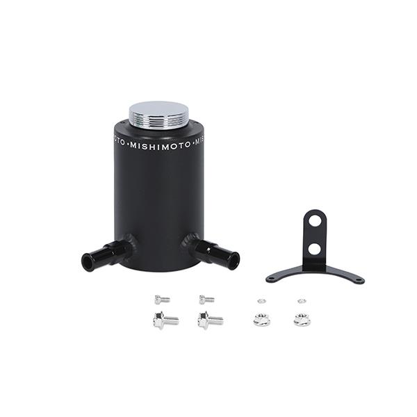 Mishimoto Aluminum Power Steering Reservoir Tank - Wrinkle Black - Image 4