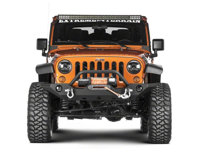 Raxiom for 2007-2018 Jeep Wrangler JK 50-In LED Light Bar Windshield Mount - Image 3