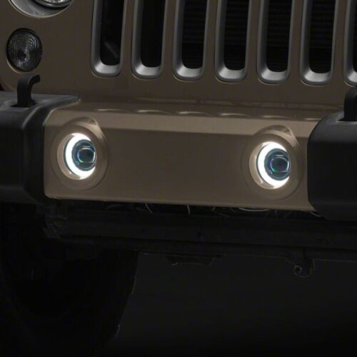 Raxiom for 2007-2018 Jeep Wrangler JK LED Fog Lights with Amber Turn Signals - Image 8