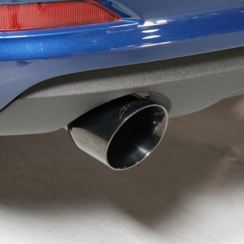 AWE Tuning Touring Edition Exhaust - Dual Outlet Diamond Black 90 mm Tips for Audi 8V A3 - Image 3