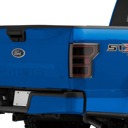 Raxiom for 2018-2020 Ford F-150 Axial Series LED Tail Lights w/ SEQL Turn Signals- Blk Housing (Clear Lens)