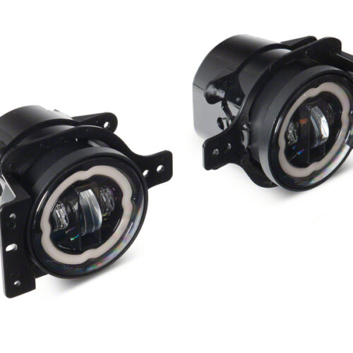 Raxiom for 2018-2023 Jeep Wrangler JL Axial Series Angel Eye LED Fog Lights