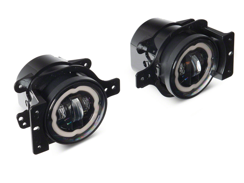 Raxiom for 2018-2023 Jeep Wrangler JL Axial Series Angel Eye LED Fog Lights