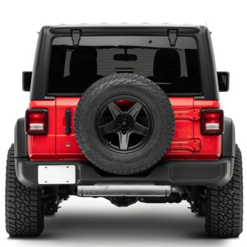 Raxiom for 2018-2023 Jeep Wrangler JL Axial Series Hyper Flash LED Third Brake Light- Smoked - Image 9