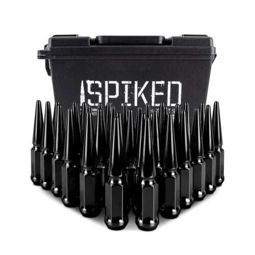 Mishimoto Steel Spiked Lug Nuts M14 x 1.5 32pc Set Black - Image 4