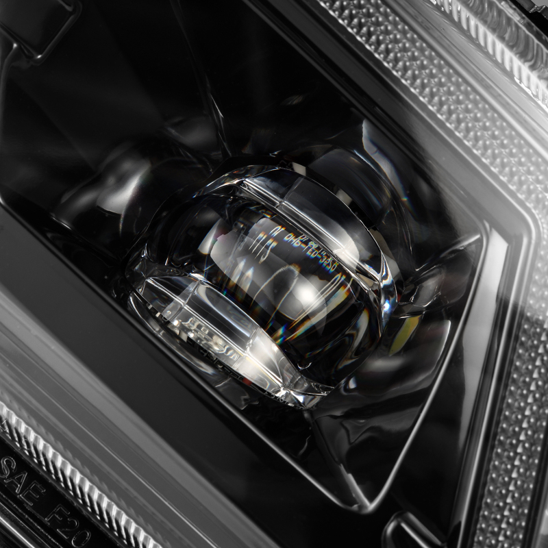 AlphaRex 19-23 Chevrolet Silverado 2500/3500HD DoubleTap Dual Color LED Projector Fog Lights - Image 10