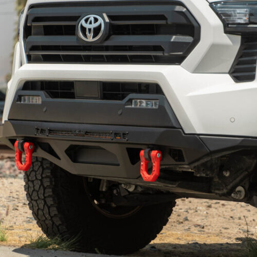 DV8 Offroad Winch Fairlead Cover Plate - Micro Texture Black