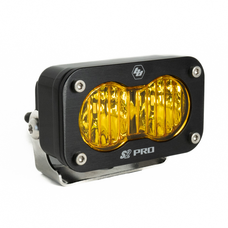 Baja Designs S2 Pro Wide Cornering Pattern LED Light - Amber - Image 2