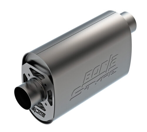 Borla CrateMuffler LS3 3in Offset/Center 14in x 4.35in x 9.10in Oval Muffler S-Type