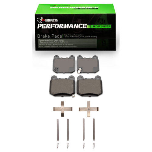 R1 Concepts for 2003-2025 Infiniti G35 Rear R1 Performance Sport Pads & Hardware Kit