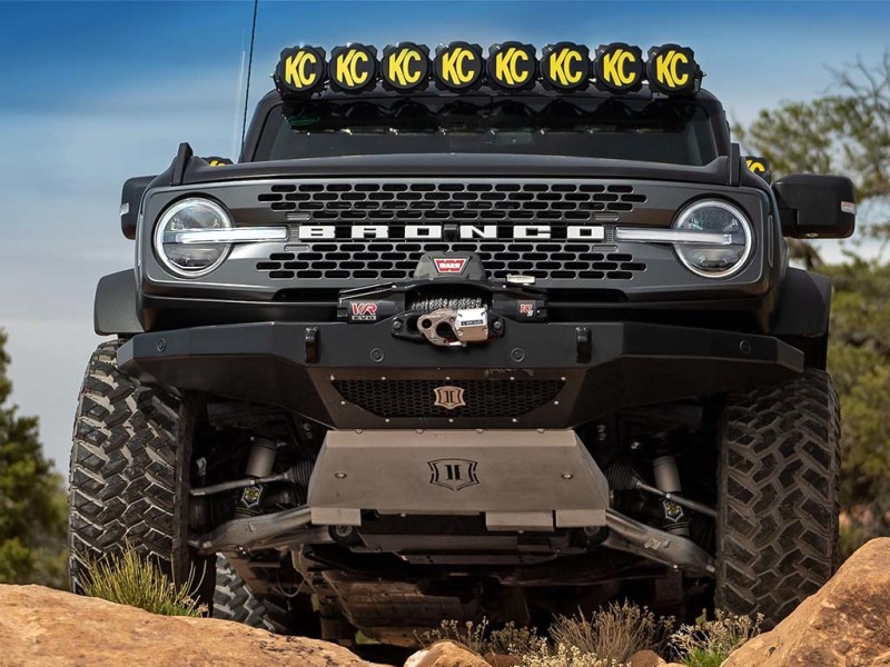 ICON 2021+ Ford Bronco Hoss 1.0 Front EXP Coilover 2.5in - Image 10