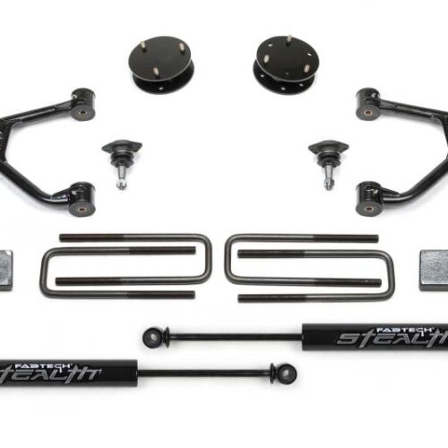 Fabtech 19-21 GM C/K1500 P/U 3in Budget Sys w/Stealth