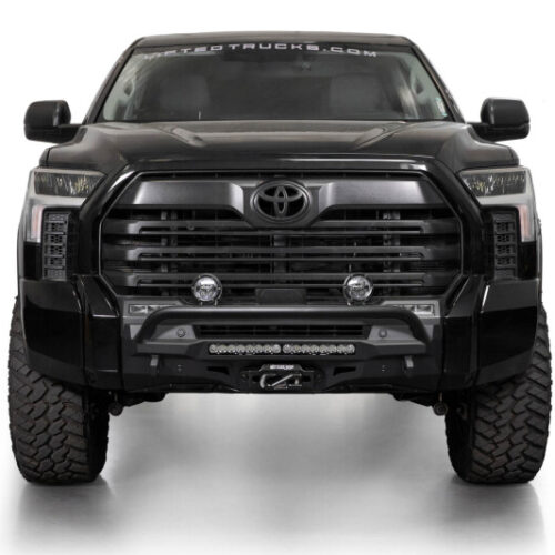 Addictive Desert Designs for 2022+ Toyota Tundra Stealth Center Mount Front Bumper w/ Top Hoop