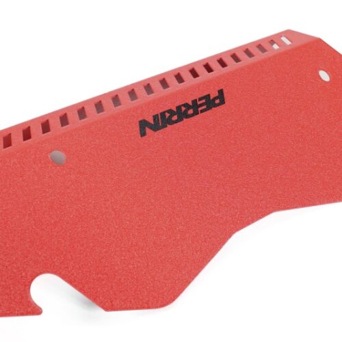 PERRIN 22-26 Subaru WRX Pulley Cover - Red (TALL - For Use w/o PERRIN AOS) - Image 3