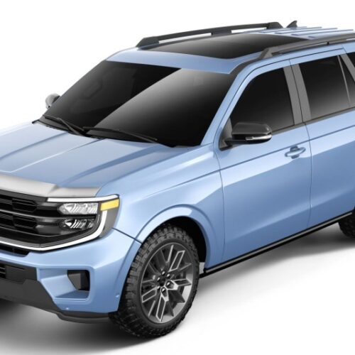 Husky Liners 2025 Ford Expedition Aeroskin Hood Protector - Chrome - Image 3