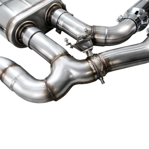 AWE Tuning SwitchPath Axle-Back Exhaust - Chrome Silver Tips for 20-25 BMW X3 M/M Comp (F97) AWD - Image 7