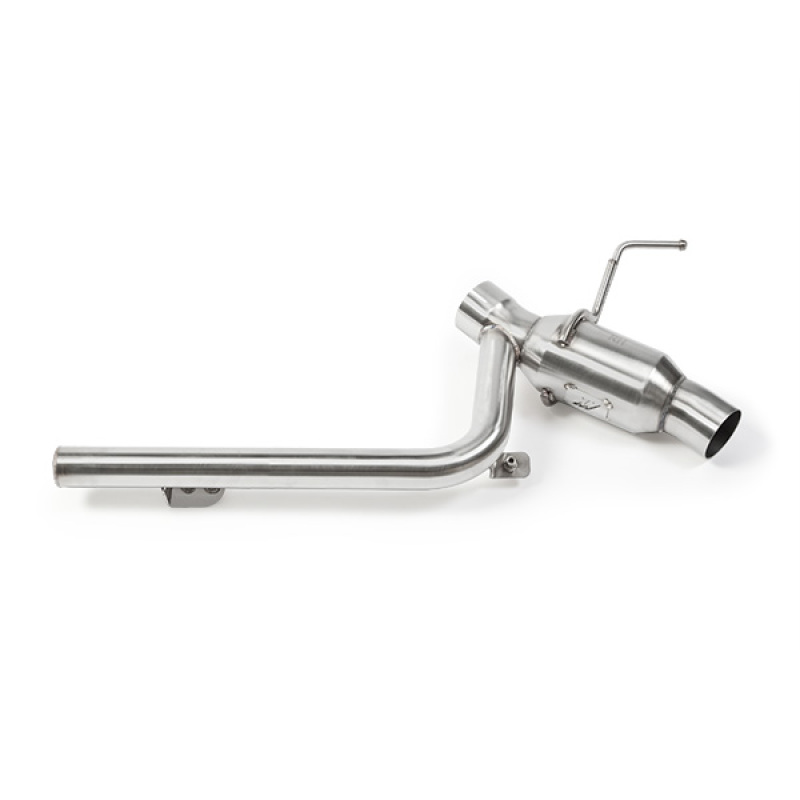 Mishimoto Axle-Back Exhaust w/ Black Tips for 2016+ Chevrolet Camaro SS Quad-Tip Pro - Image 5