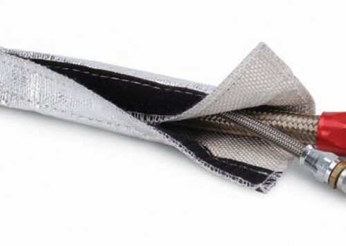 DEI Heat Shroud 2-1/2in x 3ft - Aluminized Sleeving-Hook and Loop Edge - Image 6