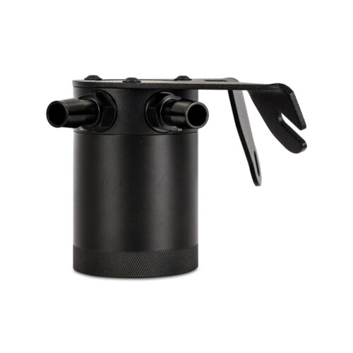 Mishimoto Baffled Oil Catch Can - PCV Side - Black for 2021+ Ford Bronco 2.3L - Image 4