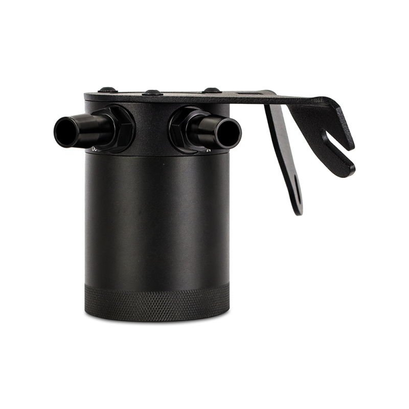 Mishimoto Baffled Oil Catch Can - PCV Side - Black for 2021+ Ford Bronco 2.3L - Image 4