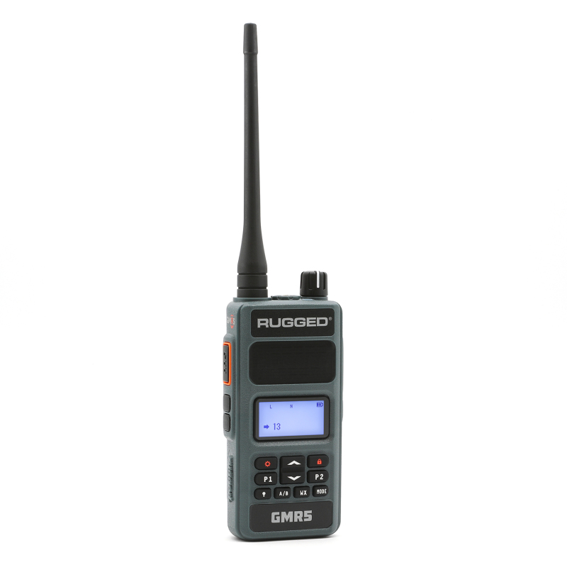 Rugged Radios GMRS Handheld Radio with NOAA Alerts - FM Radio - Image 5