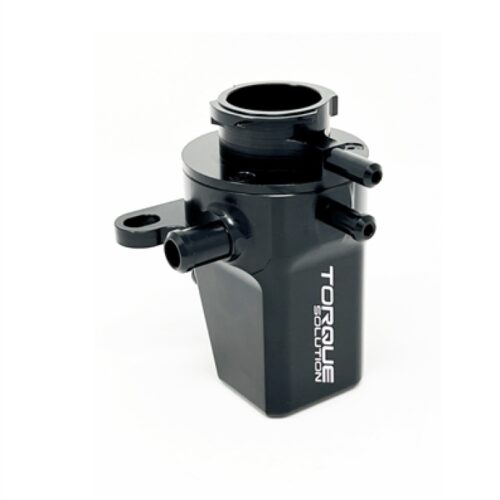 Torque Solution Coolant Expansion Tank: Subaru WRX 02-07 / STI 04-22 / Forester XT 04-08 - Black