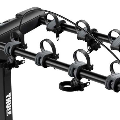 Thule Range - Hanging Hitch Bike Rack for RV/Travel Trailer (Up to 4 Bikes) - Black - Image 3