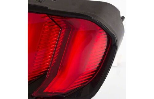 Raxiom 15-23 Ford Mustang Euro Style LED Tail Lights- Gloss Black Housing- Red Lens - Image 7