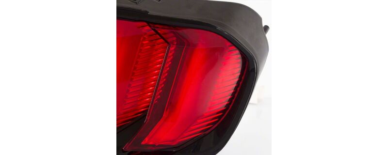 Raxiom 15-23 Ford Mustang Euro Style LED Tail Lights- Gloss Black Housing- Red Lens - Image 7