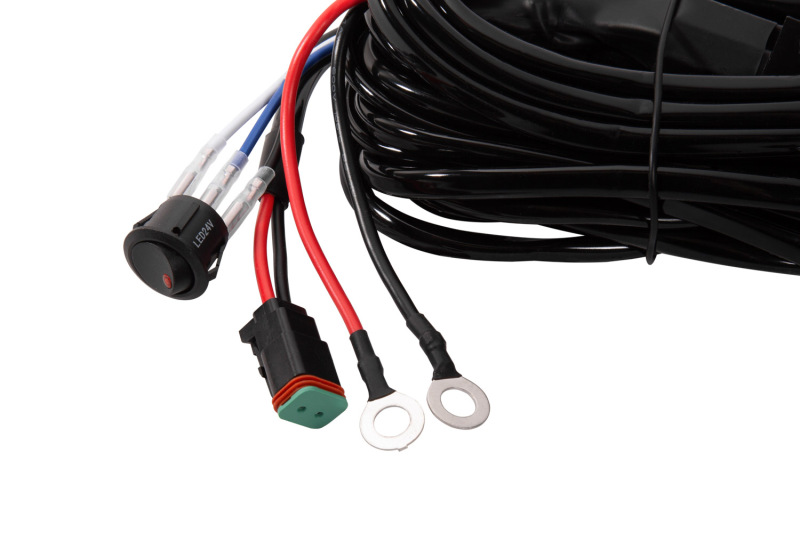 Diode Dynamics Heavy Duty (Single) Output Light Bar Wiring Harness - Image 2