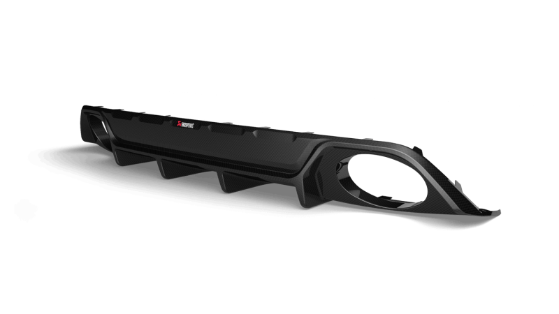 Akrapovic Rear Carbon Fiber Diffuser - High Gloss for 2021+ Audi RS 3 (8Y) Sportback / Sedan - Image 2