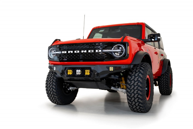 Addictive Desert Designs for 21-22 Ford Bronco Bomber Front Bumper (w/ 3 Baja Designs LP4 Mounts) - Image 3