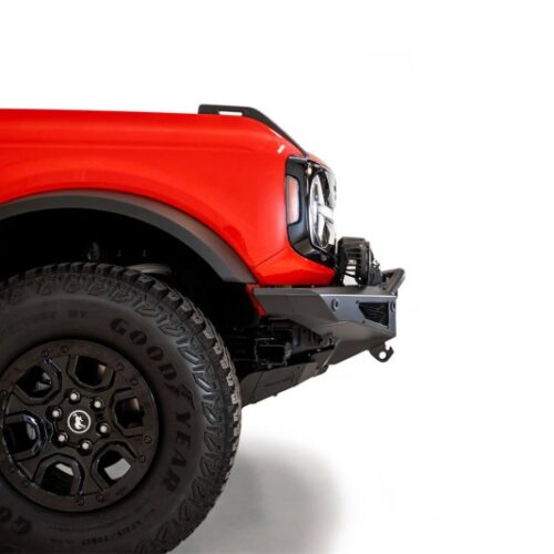 Addictive Desert Designs for 2021+ Ford Bronco Rock Fighter Front Bumper - Hammer Black - Image 4