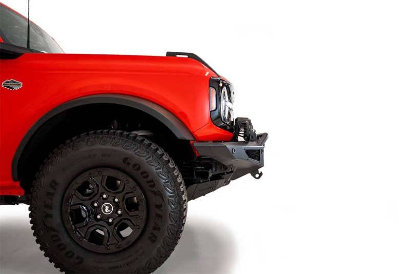 Addictive Desert Designs for 2021+ Ford Bronco Rock Fighter Front Bumper - Hammer Black - Image 4