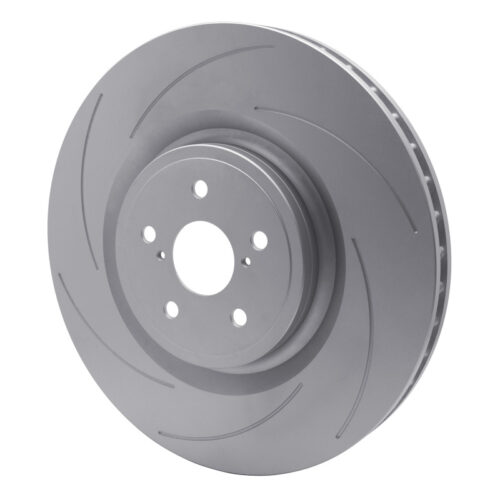 DFC 15-22 Lexus RC F Left Front GeoSPEC Coated Rotor - Slotted - Image 2